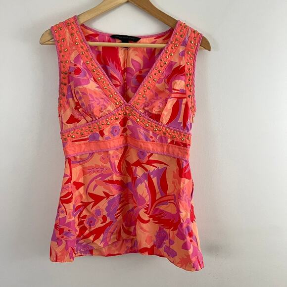 Vintage Express Design Studio Womens Y2K Silk Babydoll Top Size Medium Fairy - Picture 9 of 9